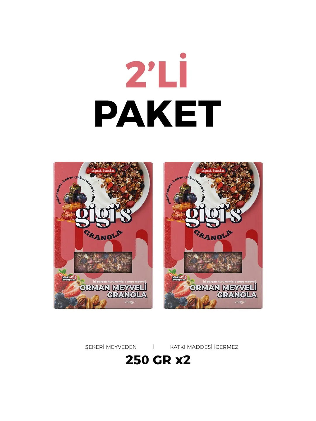 Wild Berry Granola 2-Pack (250g x 2)