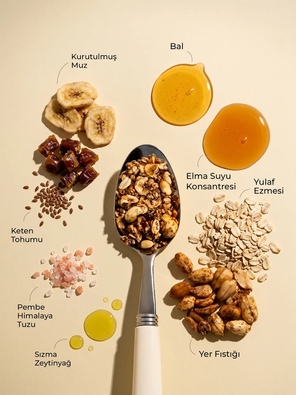 Yer Fıstıklı Granola 2'li Paket (250g x 2) – görsel 2