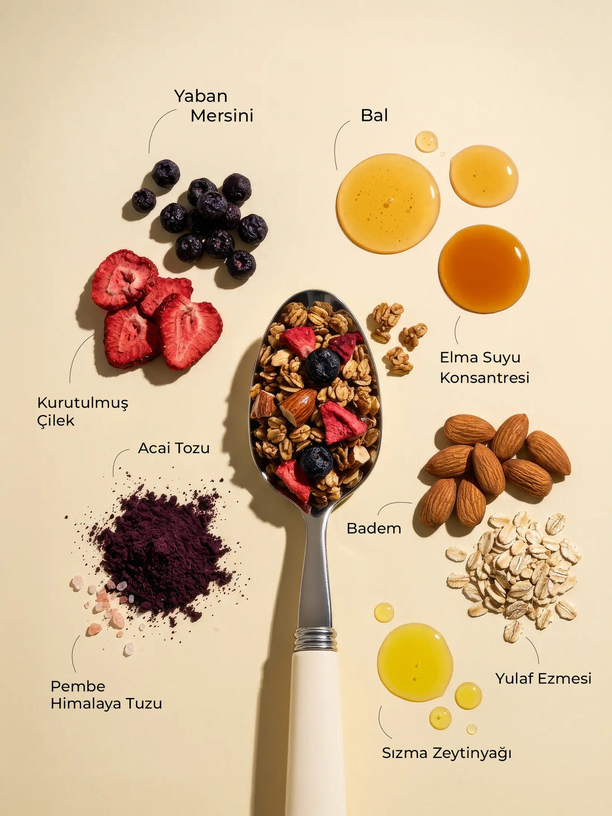 Açai Orman Meyveli Granola 2'li Paket (250g x 2) – görsel 2