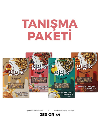 Fırınlanmış Granola 4'lü Karışık Paket (4 Al 3 Öde) – görsel 1