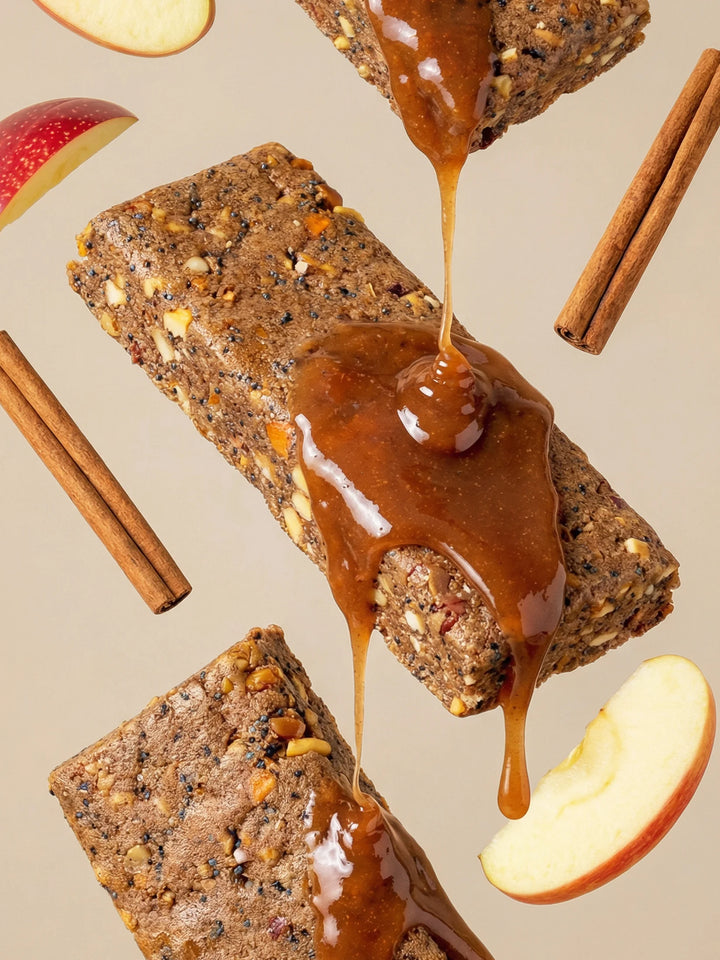 Gigi's Melties Elmalı Tarçınlı Kolajenli Yüksek Protein Bar 50 g – görsel 5