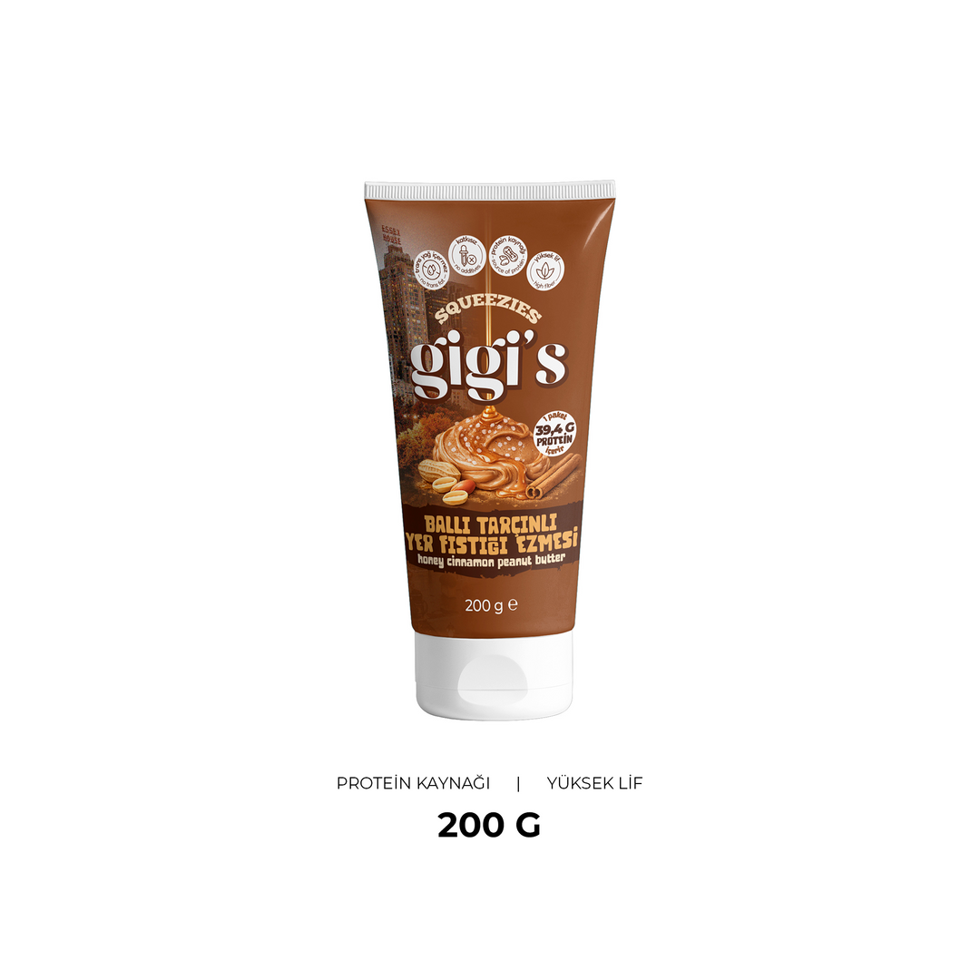 Ballı Tarçınlı Yer Fıstığı Ezmesi 200 g